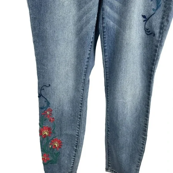 Vintage America Women Skinny Ankle Denim Jeans Size 8/29 - Picture 6 of 9